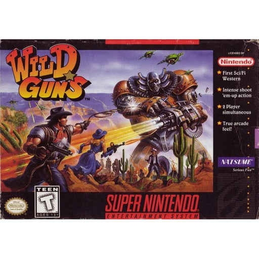 Wild Guns (Super Nintendo) - Premium Video Games - Just $0! Shop now at Retro Gaming of Denver