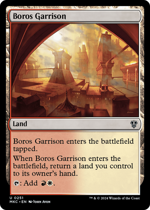 Boros Garrison (MKC-251) - Murders at Karlov Manor Commander - for just $0.10! 