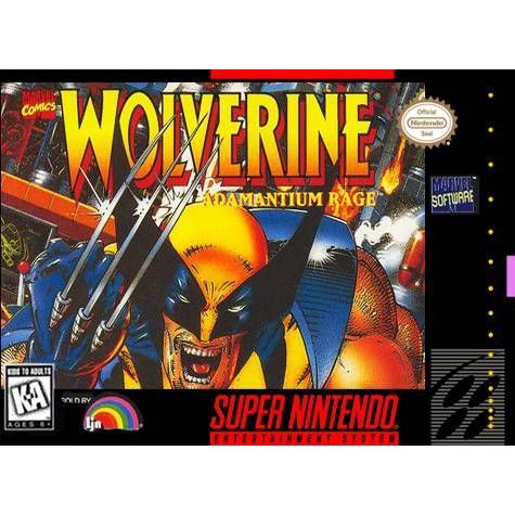 Wolverine Adamantium Rage (Super Nintendo) - Premium Video Games - Just $0! Shop now at Retro Gaming of Denver
