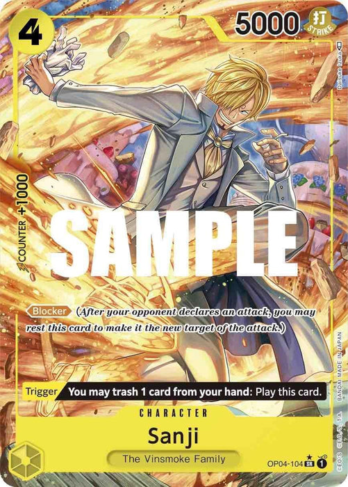 Sanji (Alternate Art) [Kingdoms of Intrigue] - for just $3! 