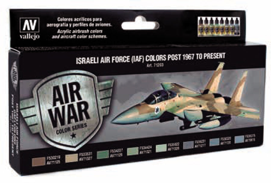 Model Air Set: Israeli Air Force Colors Post 1967 to Present - for just $28.95! 