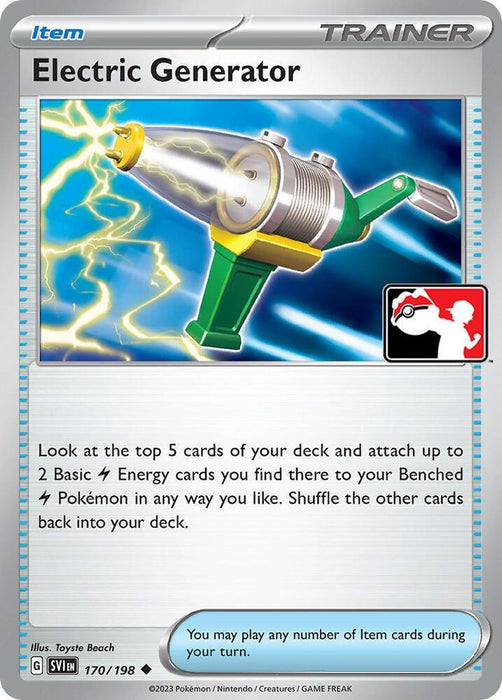 Electric Generator (170/198) [Prize Pack Series Three] - for just $0.10! 