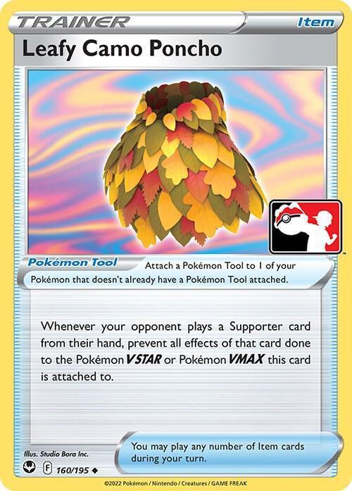Leafy Camo Poncho (160/195) [Prize Pack Series Three] - for just $0.15! 