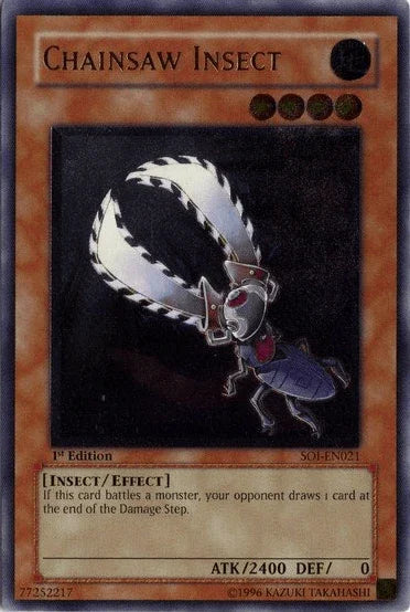 Chainsaw Insect (UTR) [SOI-EN021] Ultimate Rare - for just $1.90! 