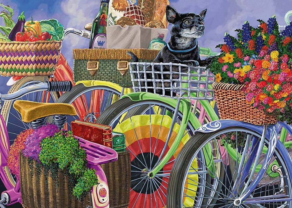 Puzzle: Large Format - Bicycle Group - for just $24.99! 
