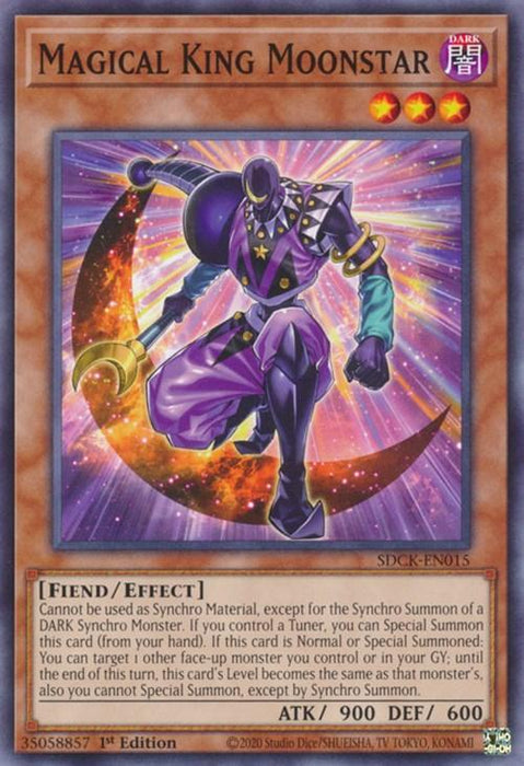 Magical King Moonstar [SDCK-EN015] Common - for just $0.10! 