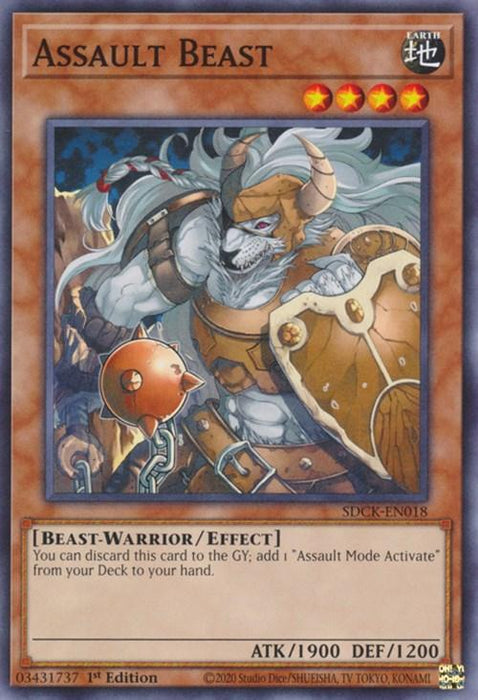 Assault Beast [SDCK-EN018] Common - for just $0.15! 