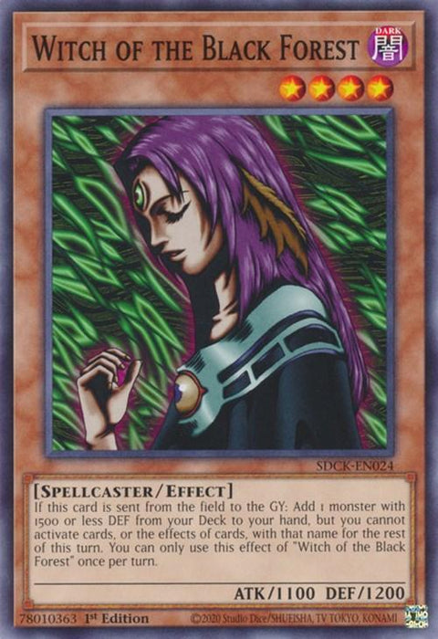 Witch of the Black Forest [SDCK-EN024] Common - for just $0.10! 