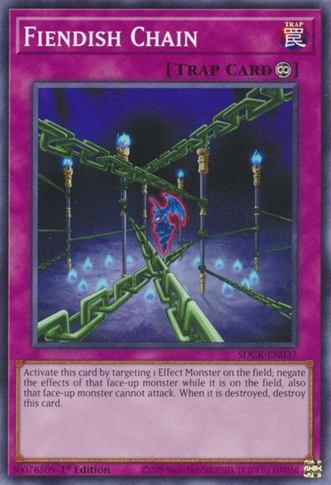 Fiendish Chain [SDCK-EN037] Common - for just $0.15! 