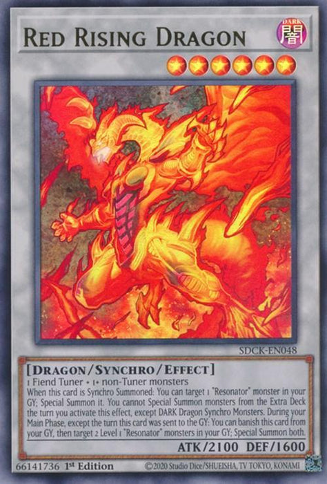 Red Rising Dragon [SDCK-EN048] Ultra Rare - for just $0.25! 