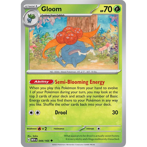 Gloom (044/165) [Scarlet & Violet: 151] - Just $0.10! Shop now at Retro Gaming of Denver