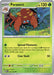 Parasect 047/165 - SV Scarlet & Violet 151 - for just $0.08! 