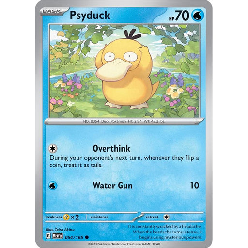 Psyduck (054/165) [Scarlet & Violet: 151] - Just $0.05! Shop now at Retro Gaming of Denver