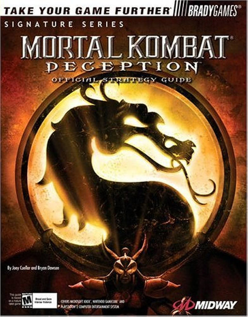 Mortal Kombat Deception Bundle [Game + Strategy Guide] (Playstation 2) - Just $0! Shop now at Retro Gaming of Denver