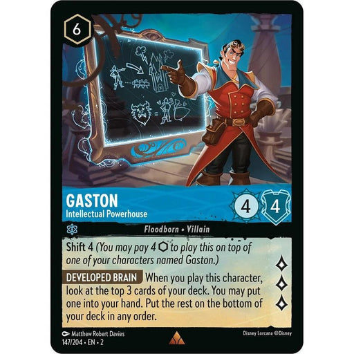 Gaston - Intellectual Powerhouse (147/204) [Rise of the Floodborn] - Just $0.15! Shop now at Retro Gaming of Denver