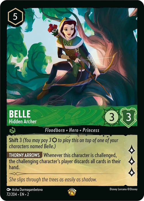 Belle - Hidden Archer (72/204) - Rise of the Floodborn - for just $0.42! 
