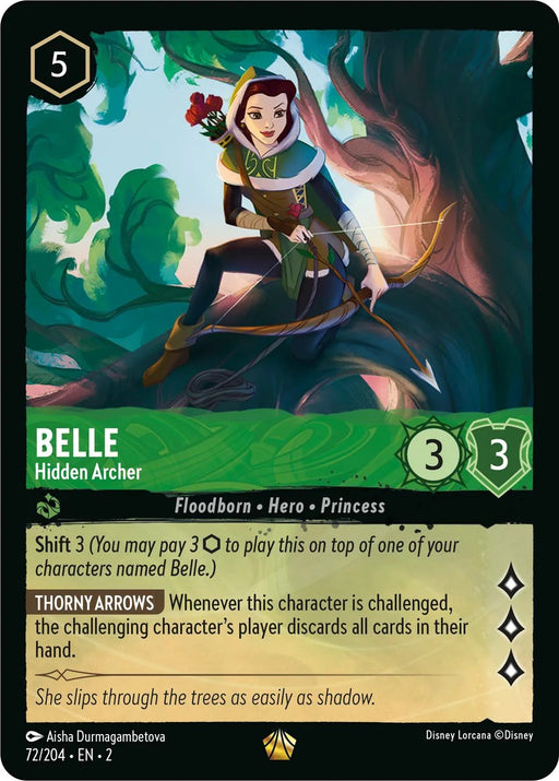 Belle - Hidden Archer (72/204) - Rise of the Floodborn - for just $0.42! 