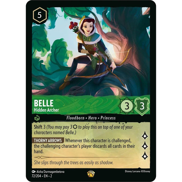 Belle - Hidden Archer (72/204) [Rise of the Floodborn] - Just $1.25! Shop now at Retro Gaming of Denver