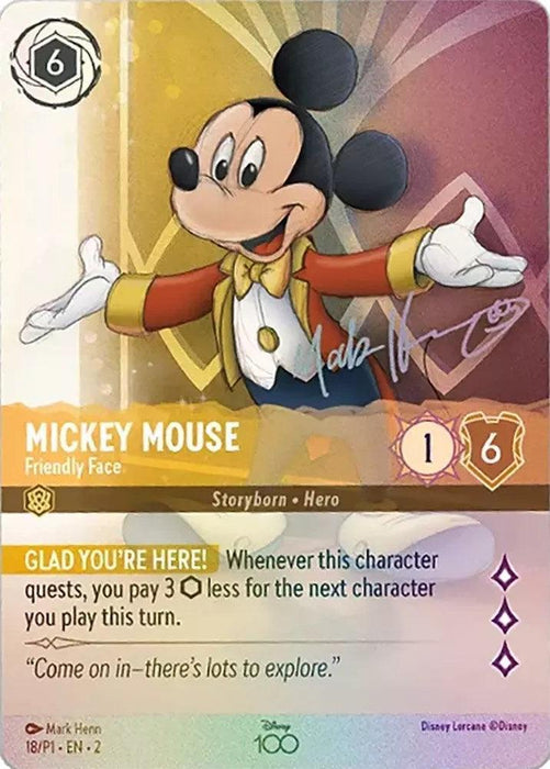 Mickey Mouse - Friendly Face (Enchanted) (18) [Disney100 Promos] - for just $8.20! 