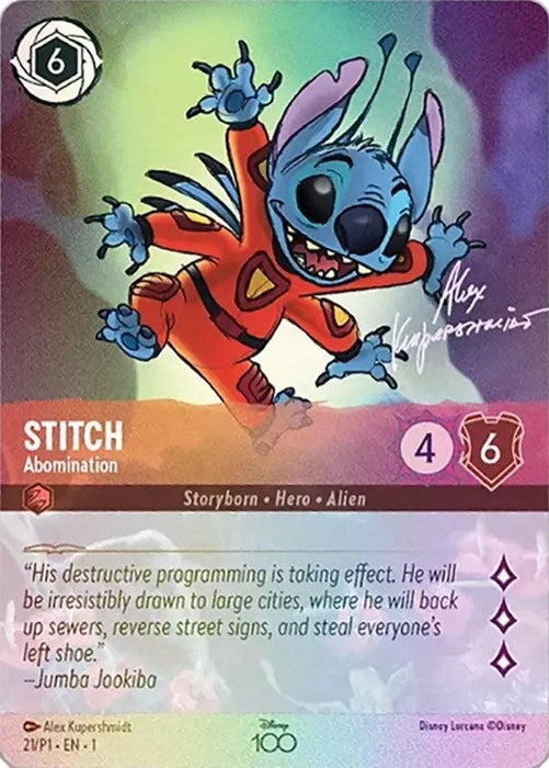 Stitch - Abomination (Enchanted) (21) [Disney100 Promos] - for just $5.85! 