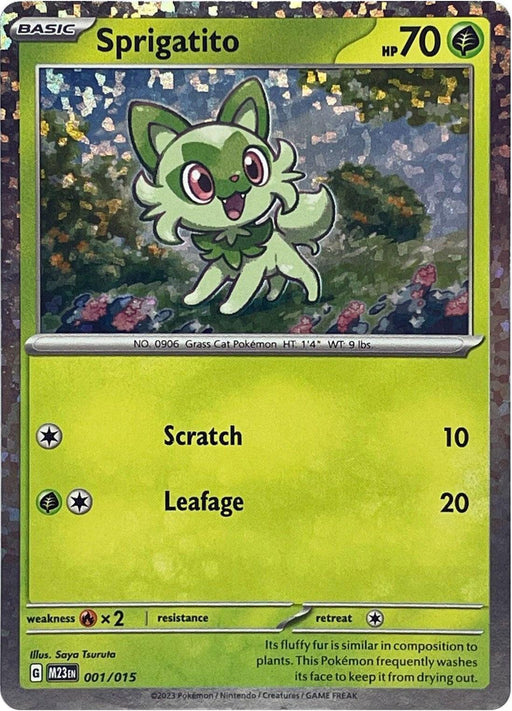 Sprigatito (001/015) [McDonald's Promos: 2023 Collection] - for just $0.80! 