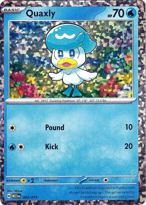 Quaxly (003/015) [McDonald's Promos: 2023 Collection] - for just $0.50! 