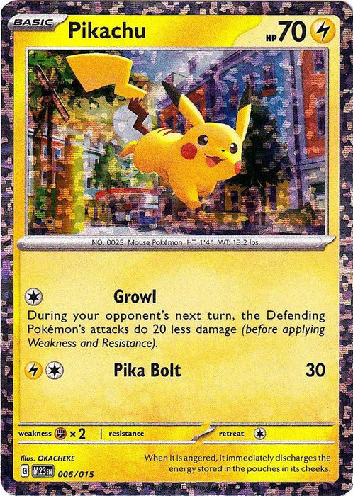 Pikachu (006/015) [McDonald's Promos: 2023 Collection] - for just $3.10! 