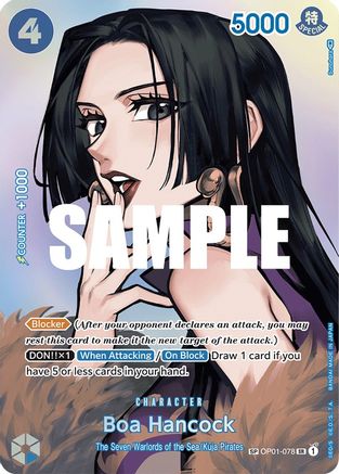 Boa Hancock (SP) (OP01-078) - Kingdoms of Intrigue Foil - for just $398.63! 
