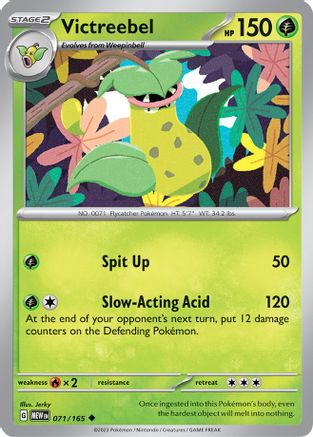Victreebel 071/165 - SV Scarlet & Violet 151 - for just $0.05! 