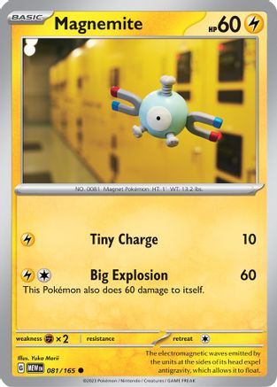 Magnemite 081/165 - SV Scarlet & Violet 151 - for just $0.09! 