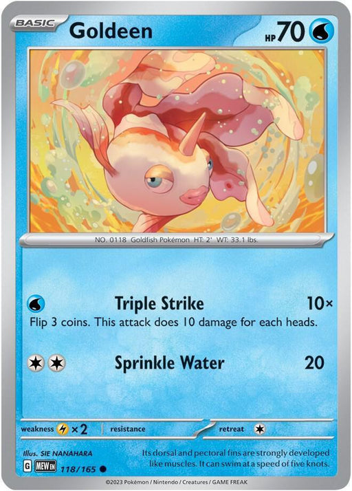 Goldeen (118/165) [Scarlet & Violet: 151] - for just $0.10! 