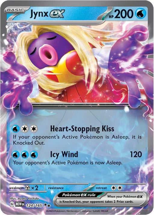 Jynx ex (124/165) [Scarlet & Violet: 151] - for just $0.40! 