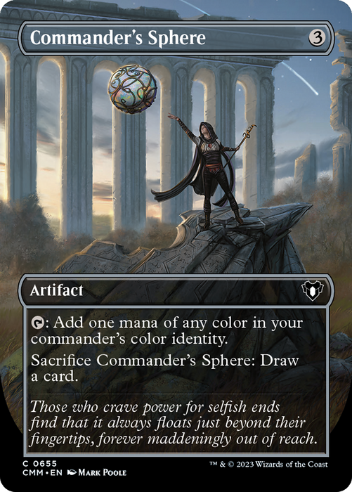 Commander's Sphere (CMM-655) - Commander Masters (Borderless) - for just $0.12! 