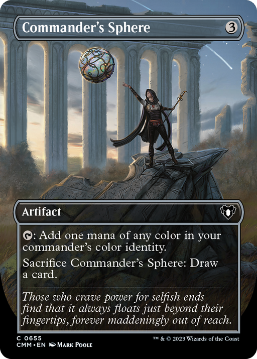 Commander's Sphere (CMM-655) - Commander Masters (Borderless) - for just $0.12! 