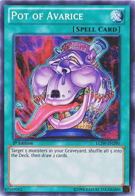 Pot of Avarice [LCJW-EN290] Secret Rare - for just $2.20! 