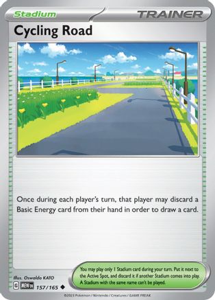 Cycling Road 157/165 - SV Scarlet & Violet 151 - for just $0.08! 