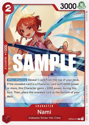 Nami (OP04-011) - Kingdoms of Intrigue - for just $0.10! 