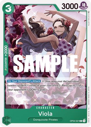 Viola (OP04-021) - Kingdoms of Intrigue - for just $0.08! 