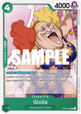 Giolla (OP04-025) - Kingdoms of Intrigue - for just $0.05! 