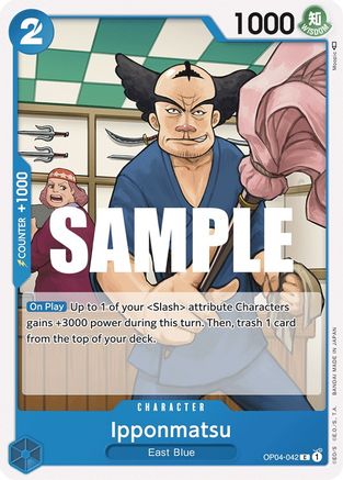Ipponmatsu (OP04-042) - Kingdoms of Intrigue - for just $0.05! 