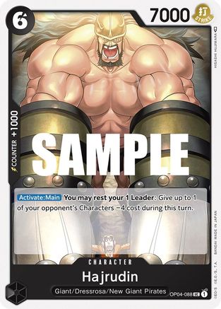 Hajrudin (OP04-088) - Kingdoms of Intrigue - for just $0.08! 