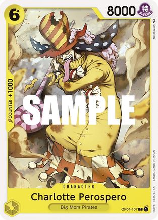 Charlotte Perospero (OP04-107) - Kingdoms of Intrigue - for just $0.05! 