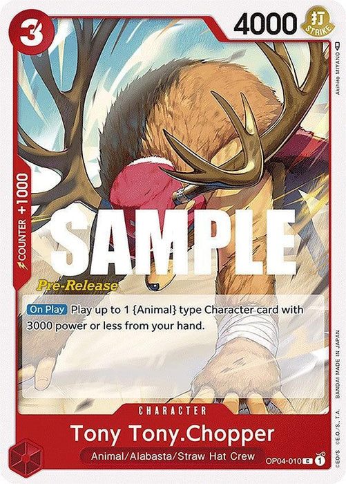 Tony Tony.Chopper [Kingdoms of Intrigue Pre-Release Cards] - for just $7! 