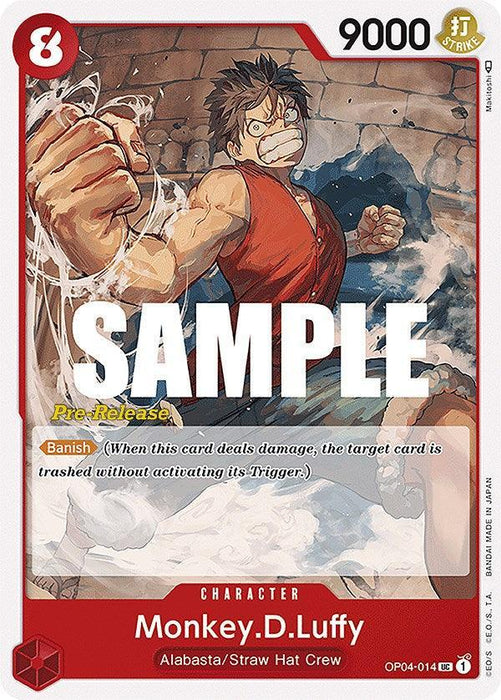 Monkey.D.Luffy [Kingdoms of Intrigue Pre-Release Cards] - for just $11.80! 