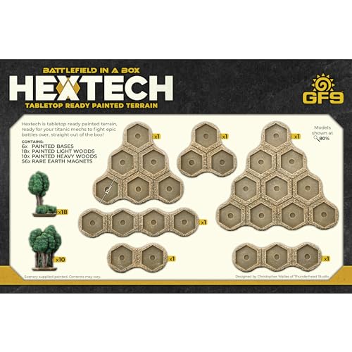 Battlefield in a Box: HexTech - Summer Light & Heavy Woods - for just $40! 