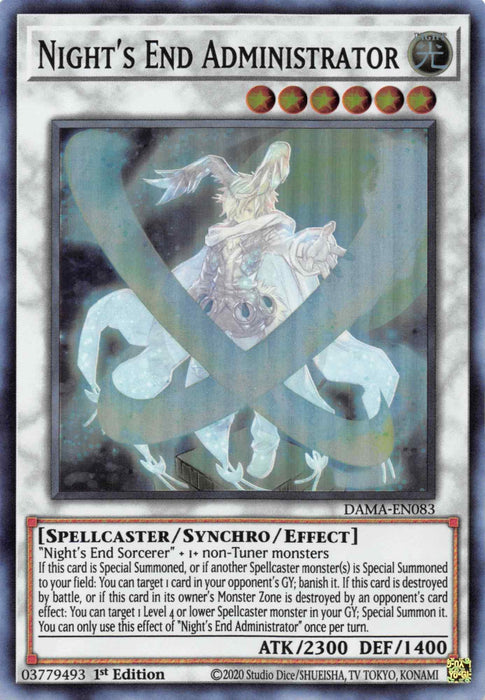 Night's End Administrator [DAMA-EN083] Super Rare - for just $0.10! 