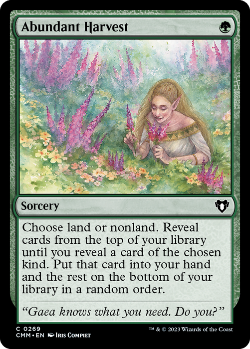 Abundant Harvest (CMM-269) - Commander Masters - for just $0.03! 