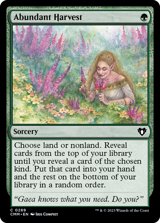 Abundant Harvest (CMM-269) - Commander Masters - for just $0.03! 
