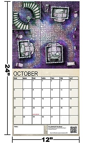Calendar of Many Adventures 2024 - for just $15.99! 