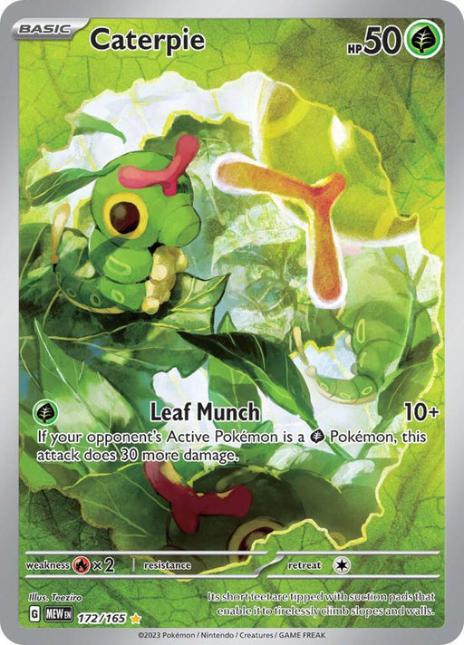 Caterpie (172/165) [Scarlet & Violet: 151] - for just $3.75! 